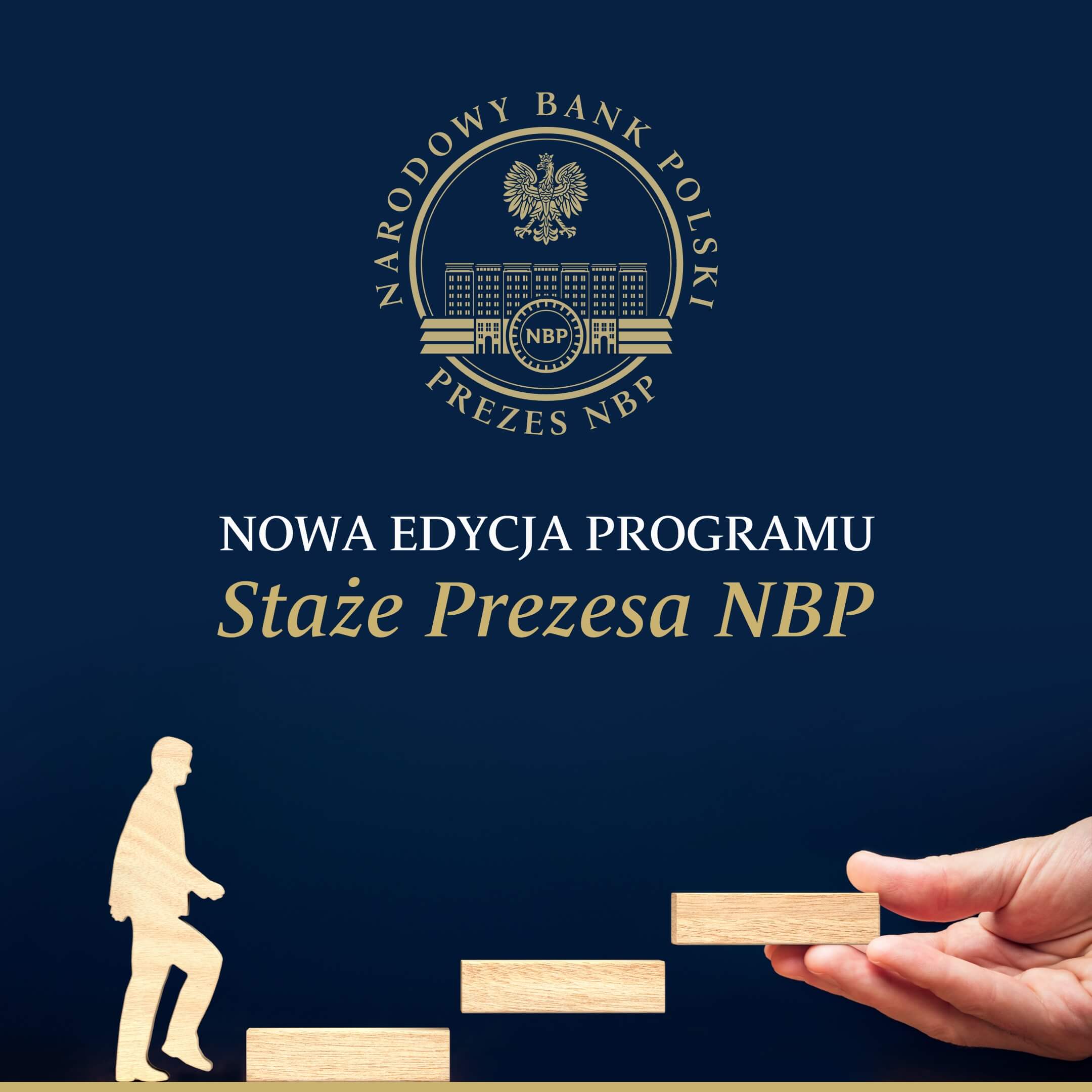 Grafika: nowa edycja programu Staże Prezesa NBP